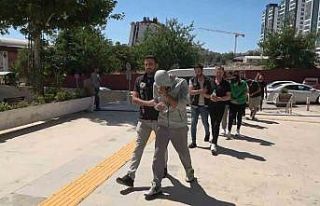 Elazığ’da ki uyuşturucu operasyonunda 5 tutuklama