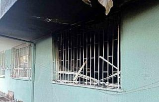 Elektrik tesisatındaki arıza evi küle çevirdi,...