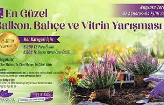 En güzel balkon ve bahçeye ödül verilecek