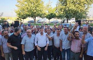 Enkaz kentin kaymakamına görülmemiş sevgi, tayini...