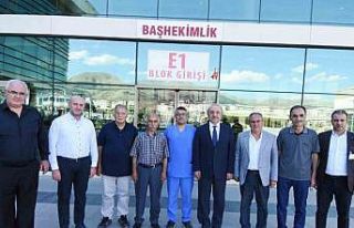 ERVAK’ tan Şehir Hastanesi Başhekimi Tör’e...
