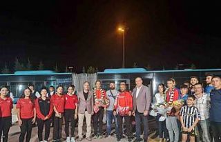 Erzurum, Avrupa şampiyonunu bağrına bastı