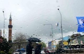 Erzurum için sağanak yağış uyarısı