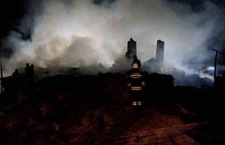 Erzurum’da 8 ev küle döndü