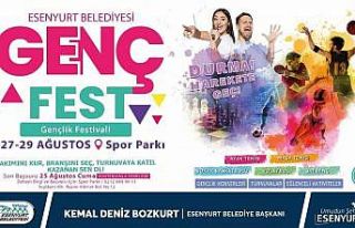Esenyurt’un ilk Gençlik Festivali başlıyor