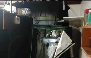 Ev değil uyuşturucu fabrikası