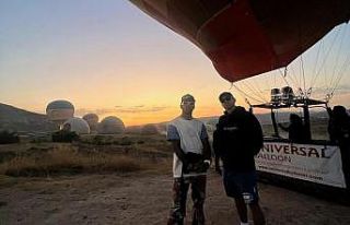 F1 şampiyonu Lewis Hamilton, Kapadokya’ya hayran...