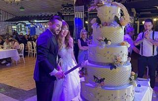 Fatsa’ya Güney Koreli gelin