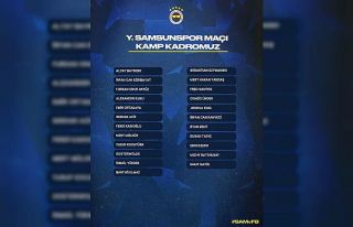 Fenerbahçe, Samsun’a 7 eksikle gitti