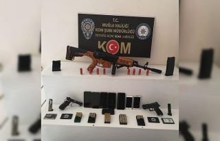 Fethiye’de ruhsatsız silah operasyonu: 5 gözaltı