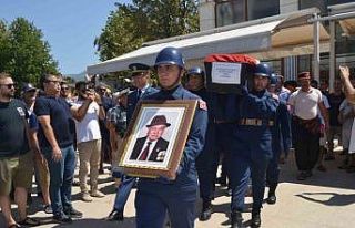 Fethiyeli Kore Gazisi son yolculuğuna askeri törenle...