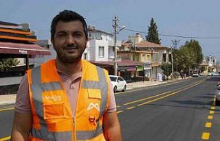 Fındıkpınarı Caddesi yenilendi