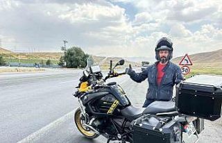 Fransa’dan 22 gün önce yola çıkan turist Hakkari’ye...