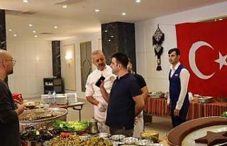 Gastronomi buluşmalarında çiğköfte şöleni yaşandı