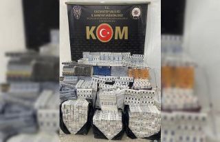 Gaziantep’te 13 bin 790 adet gümrük kaçağı...