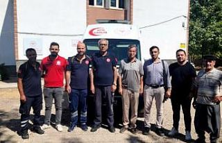 Gerger Tillo’ya 112 istasyonu açıldı