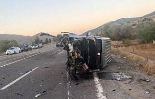 Gümüşhane’de trafik kazası: 2’si ağır 7...