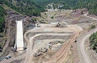 Güneyköy Göledi yükseliyor