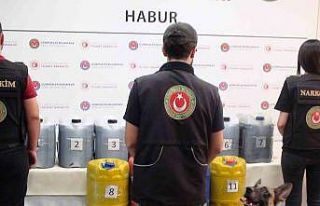 Habur Gümrük Kapısı’nda 245 kilogram metamfetamin...