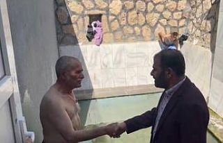 Hani’de bulunan Aynkaris suyu modern havuzuyla şifa...