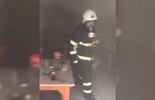 Hatay’da işyerinde çıkan yangın söndürüldü