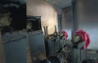 Hatay’da mesken yangını söndürüldü