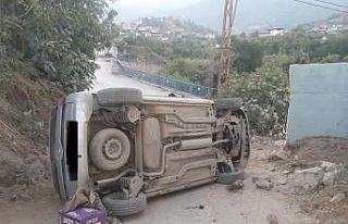 Hatay’da trafik kazası: 2 yaralı