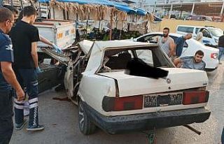 Hatay’da zincirleme kaza: 2 yaralı