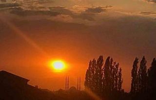 Iğdır’da gün batımı