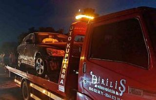 İki araç kazaya karıştı: 2 yaralı