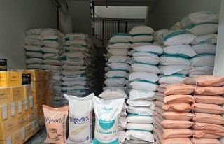 İkiz plakalı tırla 25 ton un çaldılar