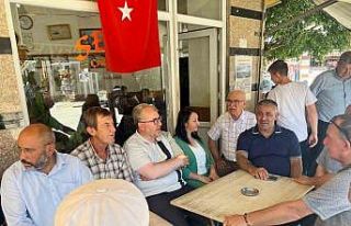 İl Başkanı Yıldırım, esnaf ve halk ile bir araya...