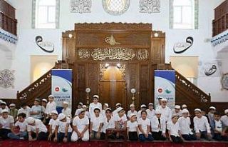 İmamı Azam Cami’de Kur’an kursu eğitimleri...