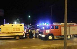 Işık ihlali kazaya neden oldu: 5 yaralı