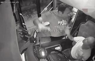 Isparta’da otobüs şoförüne saldırı güvenlik...