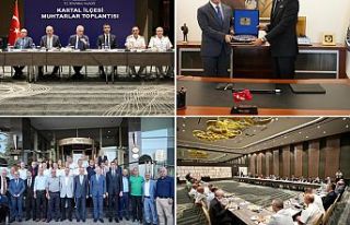 İSTANBUL VALİSİ DAVUT GÜL’DEN KARTAL BELEDİYESİ’NE...