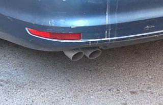 İstanbul’da feci kaza kamerada: Egzoza çarpıp...