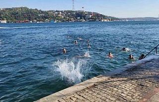 İstanbul’da sıcaktan bunalan vatandaşlar soluğu...