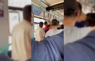 İstanbul’da tramvayda yanlış anlaşılma kavgası...