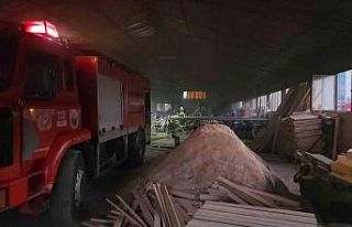 İtfaiyenin hızlı müdahalesi yangının büyümesini...