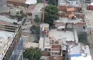 İzmir’de akılalmaz olay: Vincin beton kovasında...