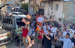 İznik’te ilginç gelenek: Damadı vinçe astılar