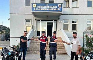 Jandarma, çalıntı 2 adet motosikleti Malatya’da...