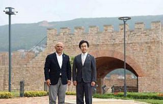 Japonya Başkonsolosu 1400 yıllık Hereke Kalesi’ne...