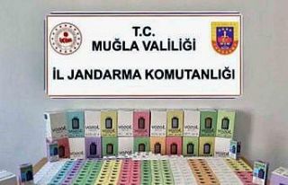 Kaçak elektronik sigara ele geçirildi