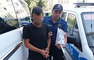 Kaçan güvercinin peşinden gittiği inşaatta hırsızlık...