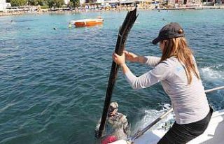 Kadıkalesi ve Akyarlar’da deniz dibi temizliği