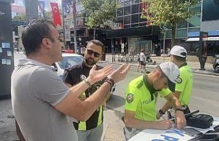 Kadıköy’de dron destekli kırmızı ışık ihlali...