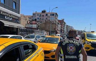 Kadıköy’de emniyet kemeri takmayan taksi şoförlerine...
