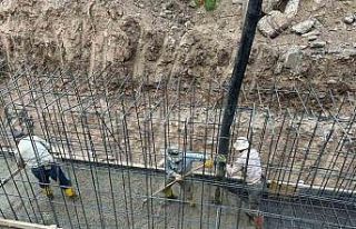 Kampüste yapım onarım işleri tüm hızıyla sürüyor